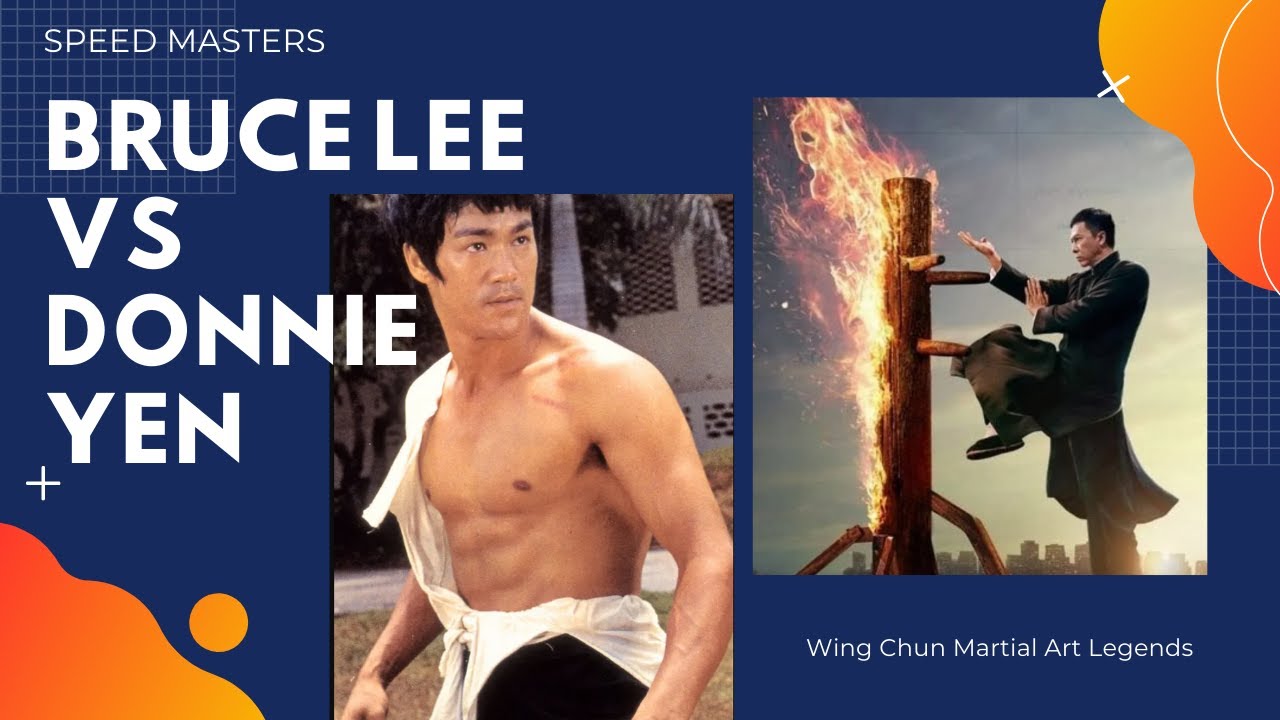 Donnie Yen Vs Bruce Lee Speed Comparison