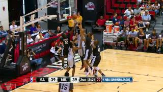 Spurs' Trick Passes in the Paint