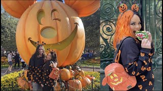 FOLLOW ME AROUND VLOG: Disneyland Halloween 2021/ Oogie Boogie Bash Trick or Treating