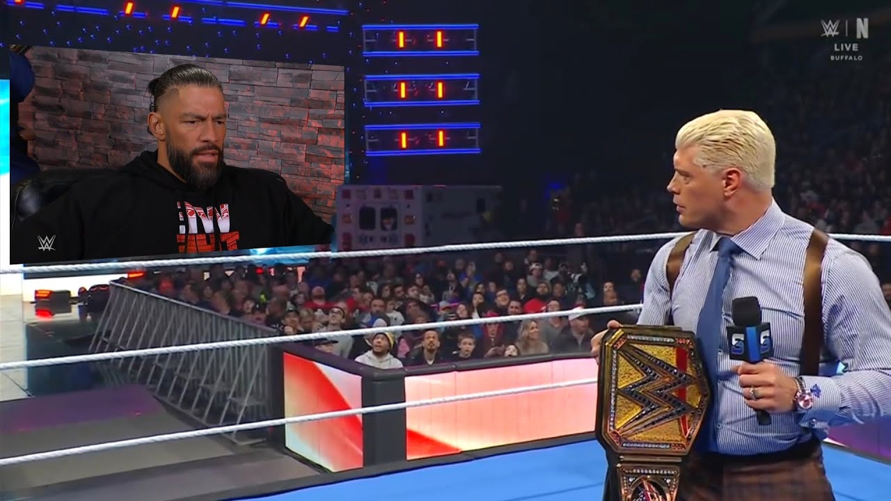 WTF! Roman Reigns Challenges Cody Rhodes In Friday Night SmackDown | Drew Mcintyre Vs Cody Rhodes