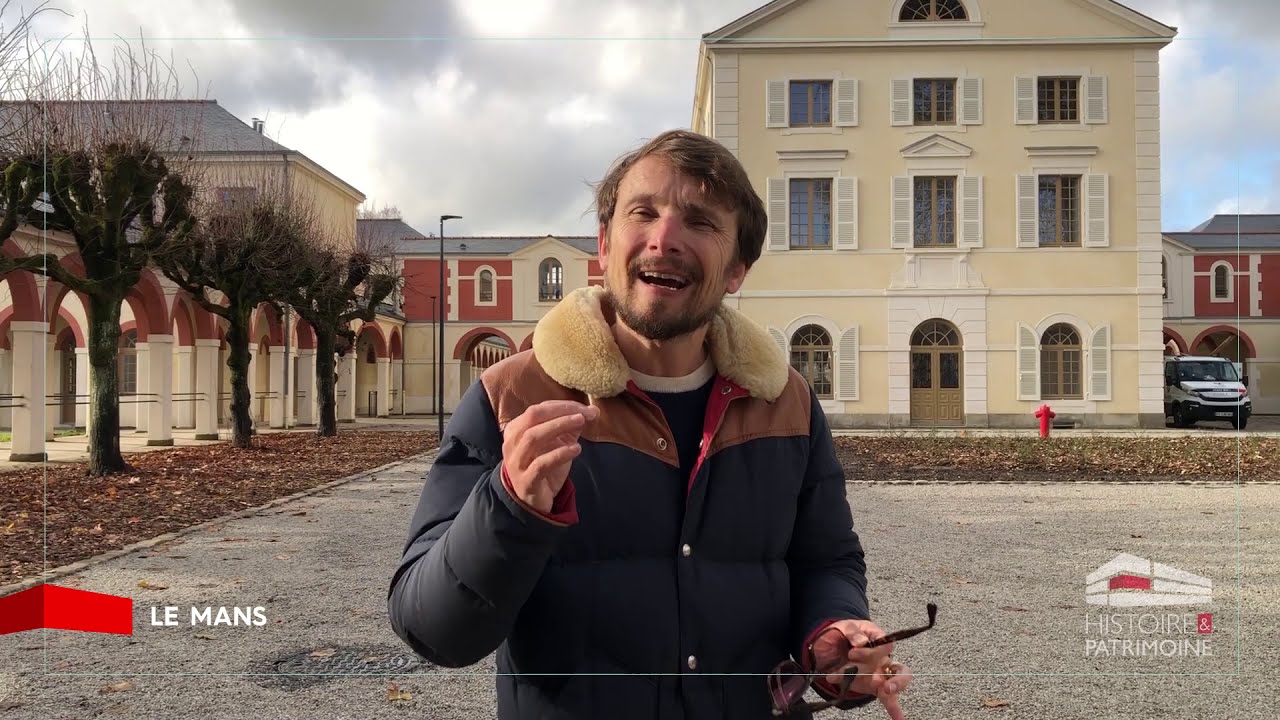 Lorànt Deutsch dévoile la livraison des Allées Mancelles au Mans par Histoire & Patrimoine