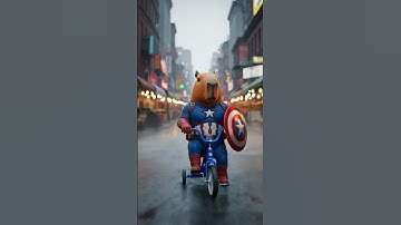 capybara America #cute #memes #funny #cat #animals #capybara #trending #fypp #show #kpop #avengers