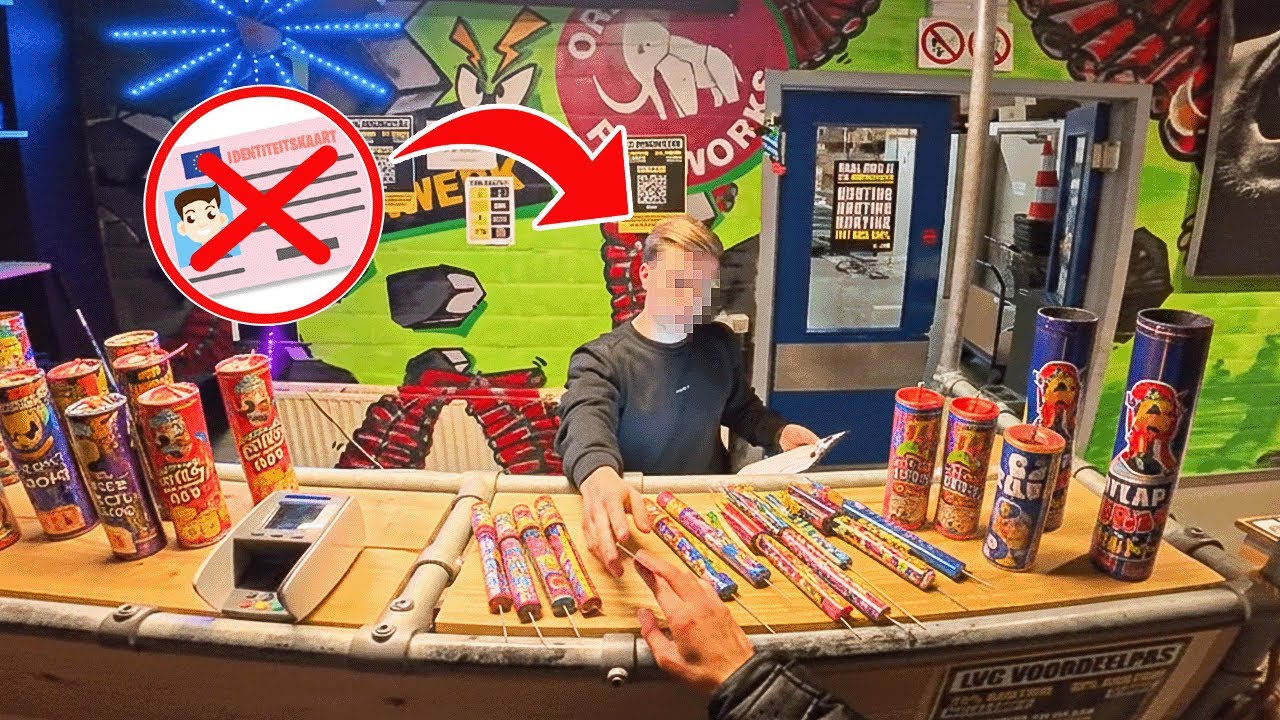 illegaal vuurwerk kopen in belgie gaat fout... (AFGEWEZEN!)