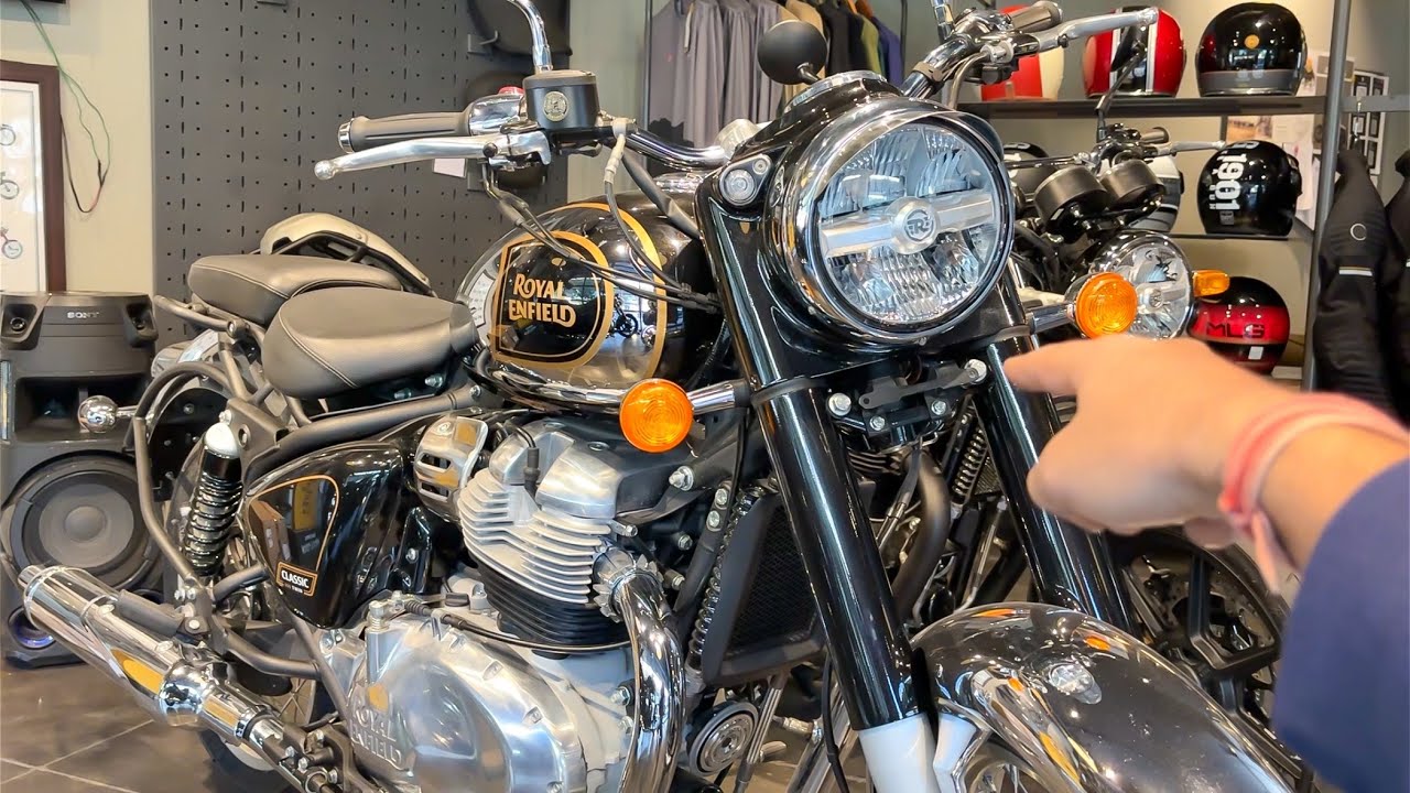 2026 All New Royal Enfield Classic 650 BS7 Chrome Black Full Review