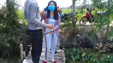 ĐI CÂU CÁ CÙNG 2 HOT GIRL GIŨA CÁNH ĐỒNG MIỀN TÂY-MINH ĐỨC MT