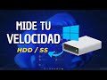 Cómo Medir la Velocidad de tu Disco Duro HDD, SSD, M.2 Sin Programas ✅ 2024