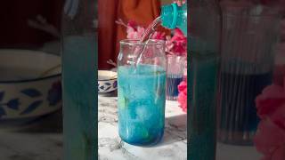Blue Curacao Mocktail | Blue lagoon💙 #shorts #mocktail #summerdrinks