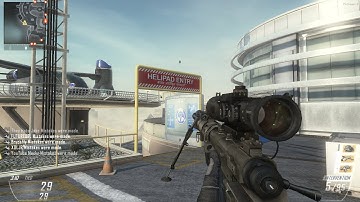 BO2 Custom Gun Trickshotting LIVE! (yes this is real)