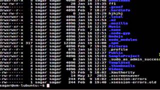 How to display contents of file in Ubuntu