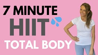 HIIT WORKOUT AT HOME | 7 MINUTE WORKOUT FULL BODY  |  FITNESS CHANNEL WITH LUCY WYNDHAM-READ screenshot 2