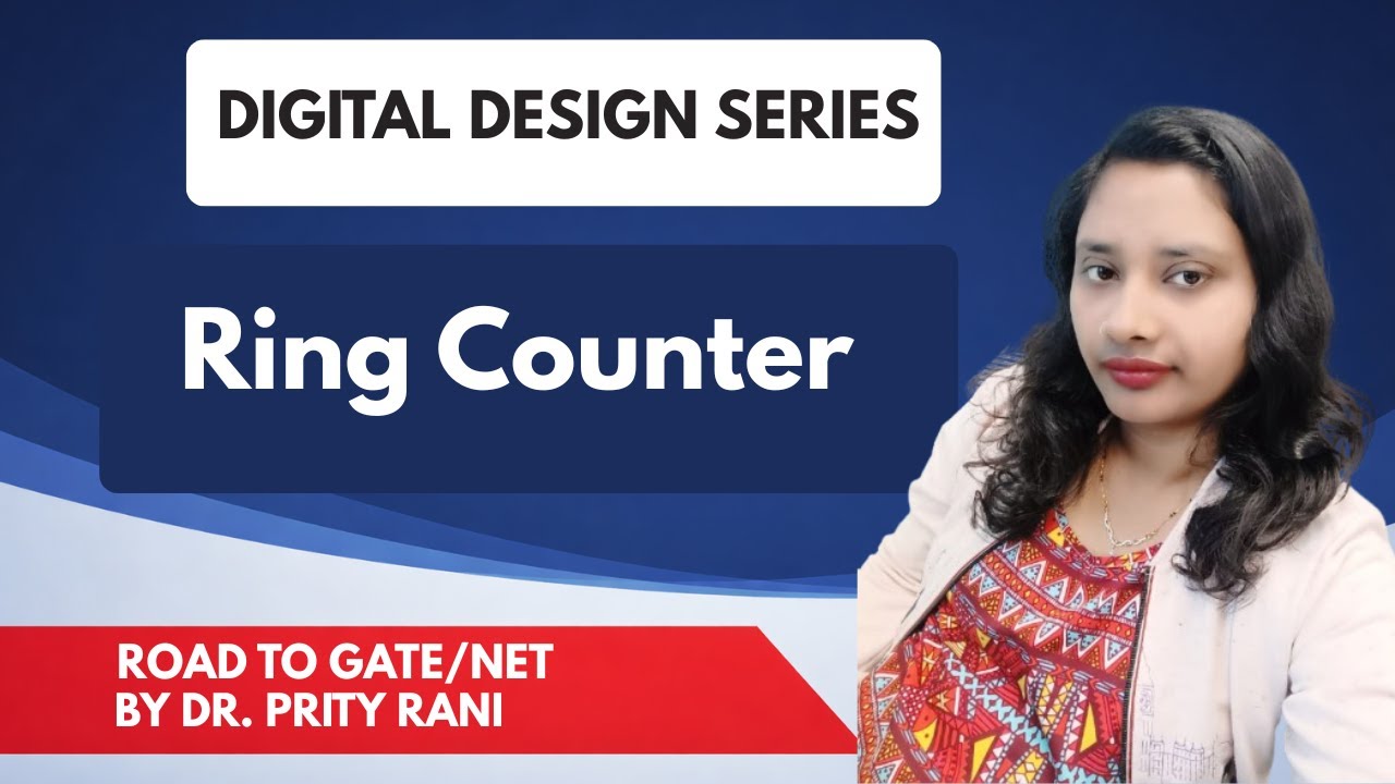 Lec 75: Ring Counter | Synchronous Counters | Digital Electronics - YouTube