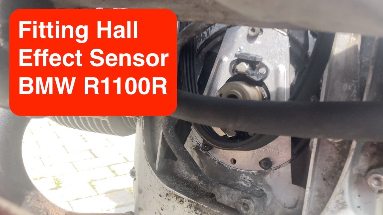 Fitting a Hall Effect Sensor Replacement BMW R1100R YouTube