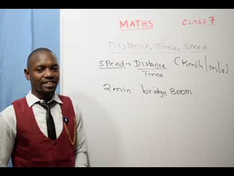 Class 7 -  Mathematics( Distance , Time And Speed )