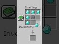 Crafting a DIAMOND ELYTRA in Minecraft! 💎🪽 #minecraft