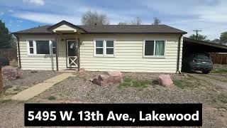 5495 W. 13th Ave. - 2-BR/1-Bath Mid-century Bungalow with Carport