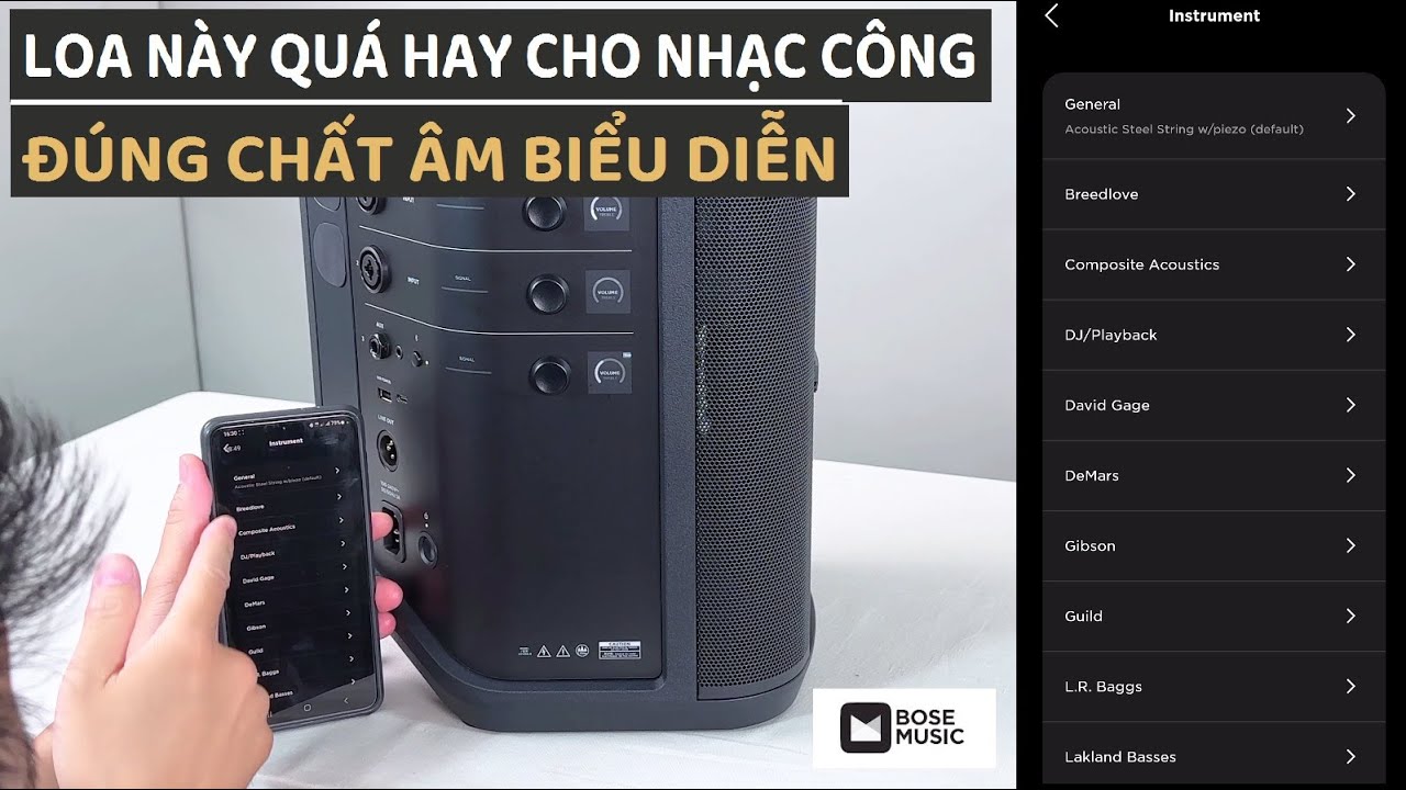 Loa Bose S1 Pro+ hướng dẫn toàn tập các tính năng. So sánh âm thanh phiên bản 2023 và 2018