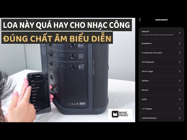 Loa Bose S1 Pro+ hướng dẫn toàn tập các tính năng. So sánh âm thanh phiên bản 2023 và 2018