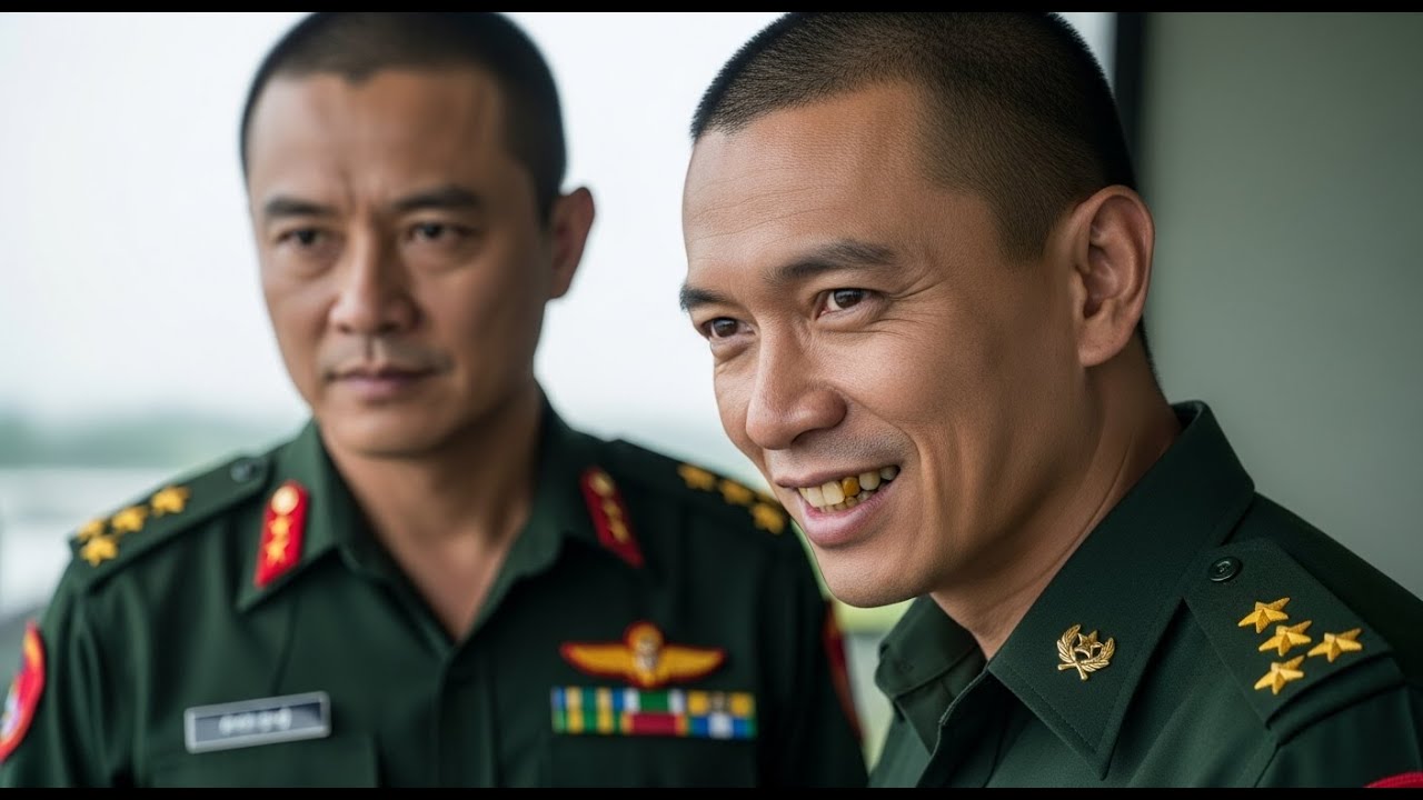 ဗိုလ်ကြီးမလေးရဲ့ ဆံပင်   အားလုံးရှေ့မှာ အညှပ်ခံရပြီး   တပ်ရင်းမှူးတစ်ယောက်ရဲ့ နိဂုံးကို ယူဆောင်လာခဲ့