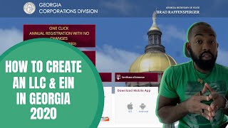 How to Create An LLC & EIN in Georgia 2020 How to Create An LLC & EIN in Georgia 2020