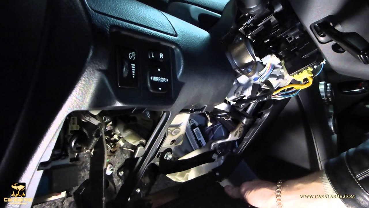 точки подключения toyota vitz точки подключения toyota vitz