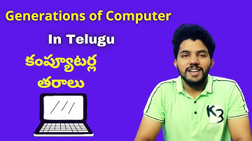 Computer Fundamentals | 2.Generations of Computer | In Telugu | By Coding Desk