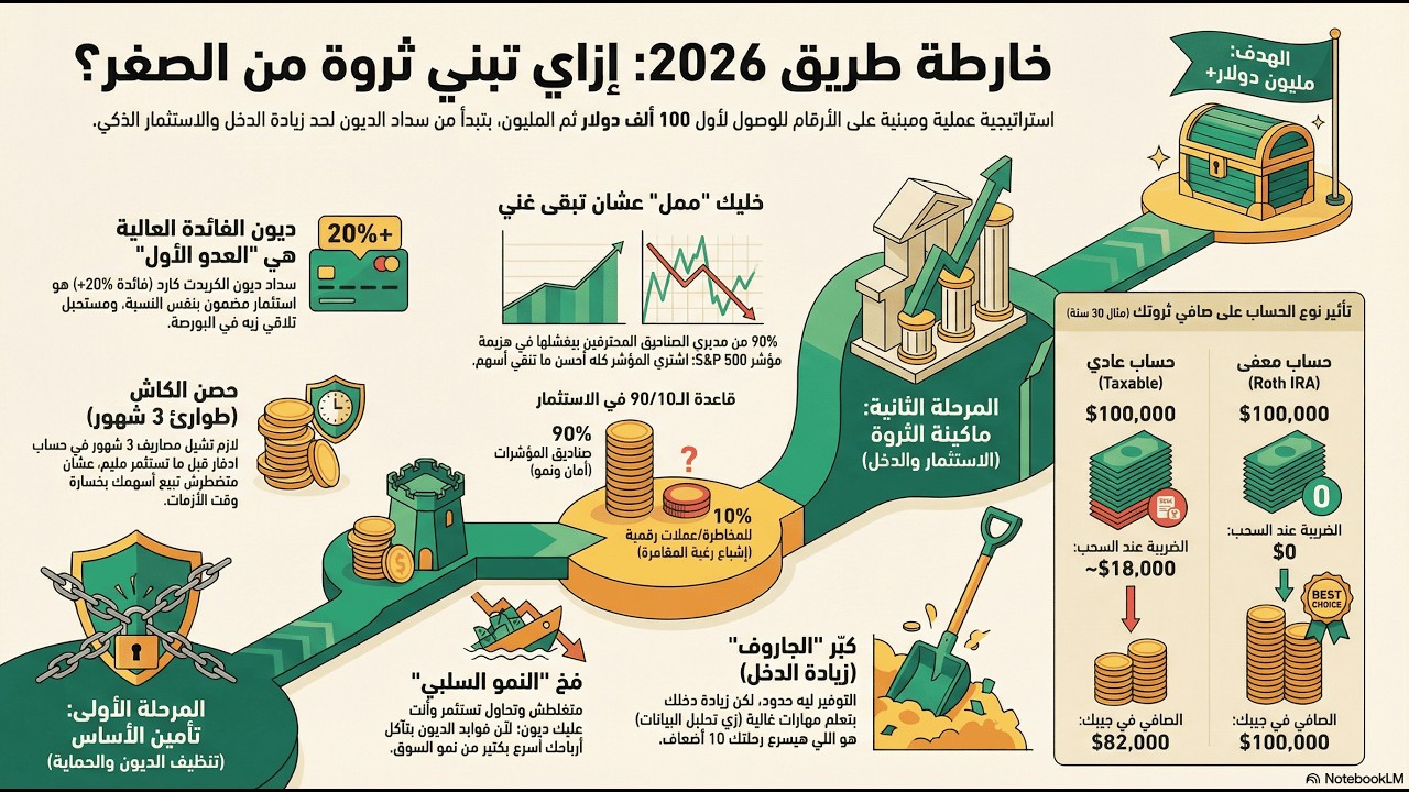 كيف تبدأ رحلة الثراء من 