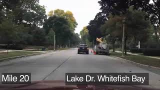 Time lapse look at the Lakefront Marathon course