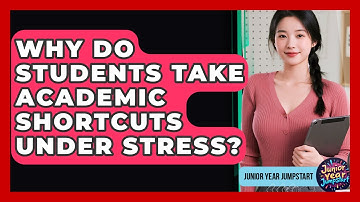 Why Do Students Take Academic Shortcuts Under Stress? - Junior Year Jumpstart