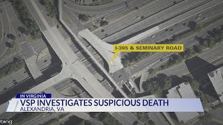 Virginia State Police investigating ‘suspicious death’ in Alexandria