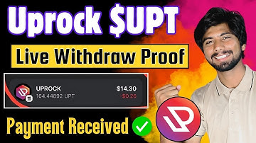 Uprock Withdrawal | uprock ai earning withdrawal, UPT WITHDRAW INTO phantom wallet