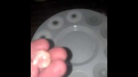 Resin eye experiment