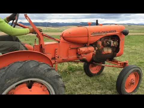 Video: Care a fost primul tractor Allis Chalmers?