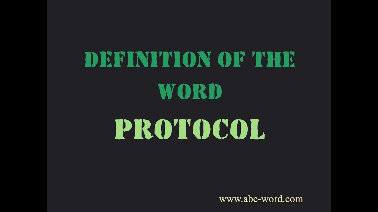 Definition of the word 