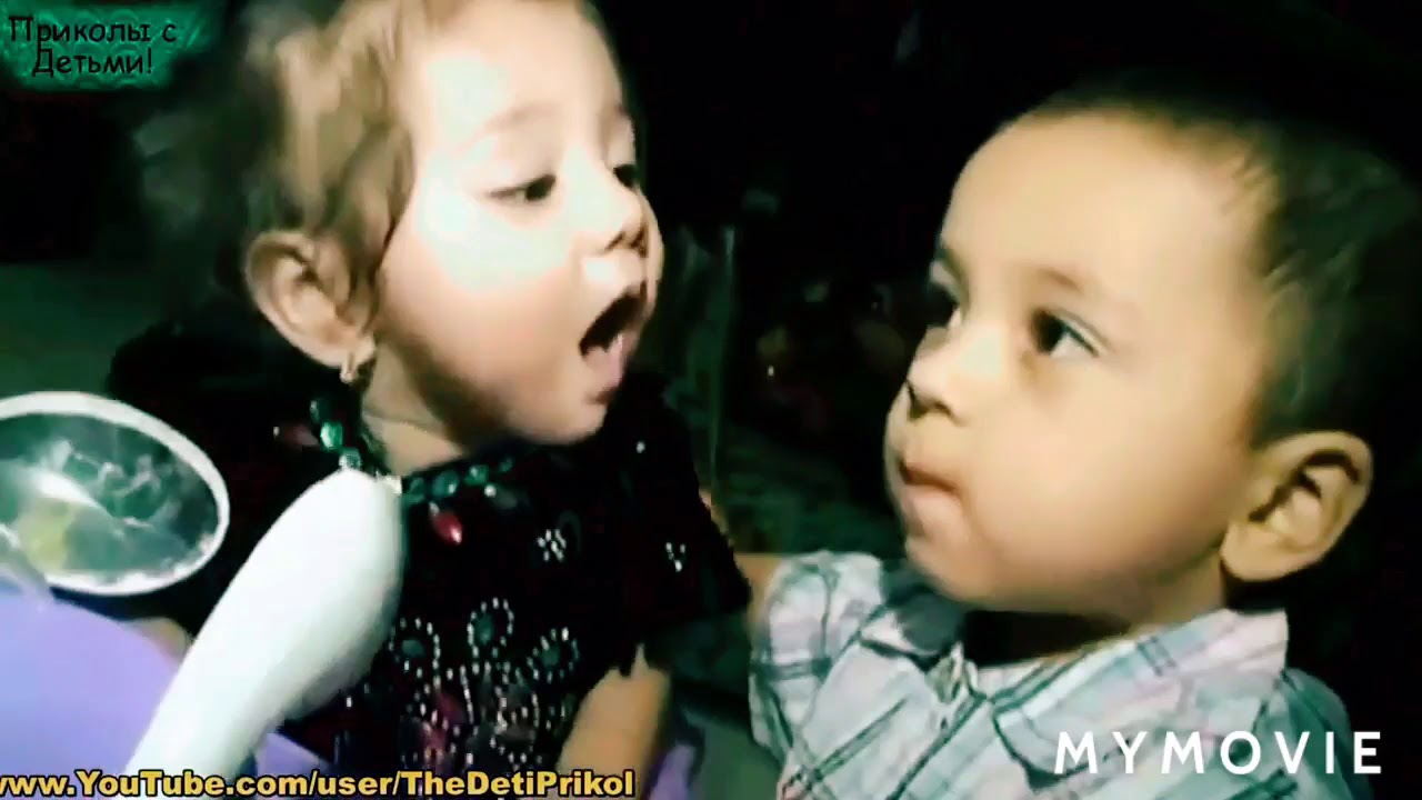 Прикольные видео с детьми и поцулуями YouTube