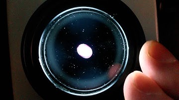 Polariscope (possible garnet)