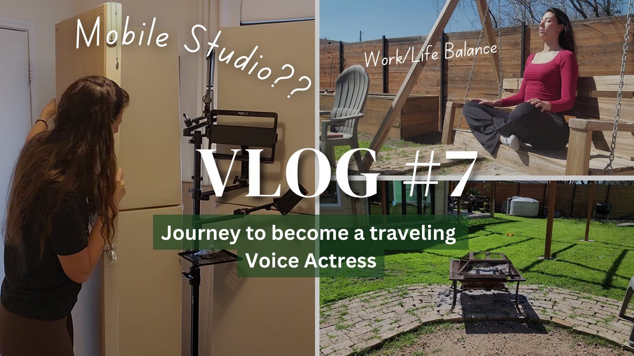 Working towards becoming a traveling Voice Actress  | Vlog 7