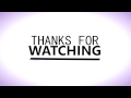 Thanks for watching