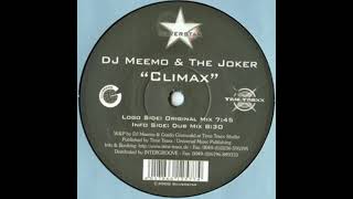 DJ Meemo & The Joker - Climax (2000 Original Mix) Progressive Trance