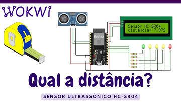 Medindo Distâncias com Sensor Ultrassônico e ESP32: Exibindo Resultados em um Display LCD I2C.
