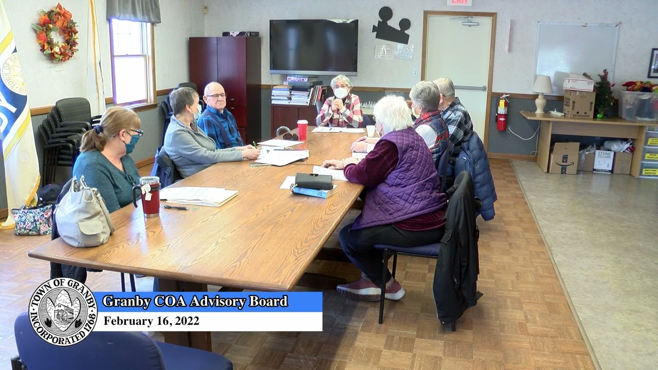GRANBY MA Council on Aging 21622 YouTube