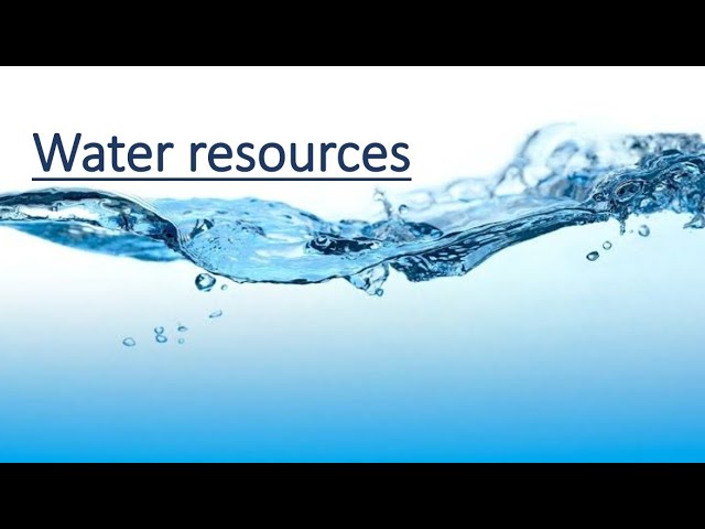 Water resources | Distribution of water | utilisation and Importance of  water | Effect of excess use - YouTube