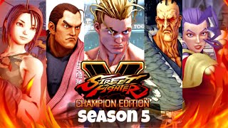 Street Fighter 5 Season 5 All New Characters Street Fighter 5 Season 5 All New Characters