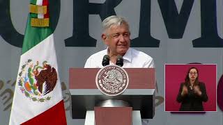 Discurso del presidente Andrés Manuel López Obrador en Celebración por 4 Años de Transformación