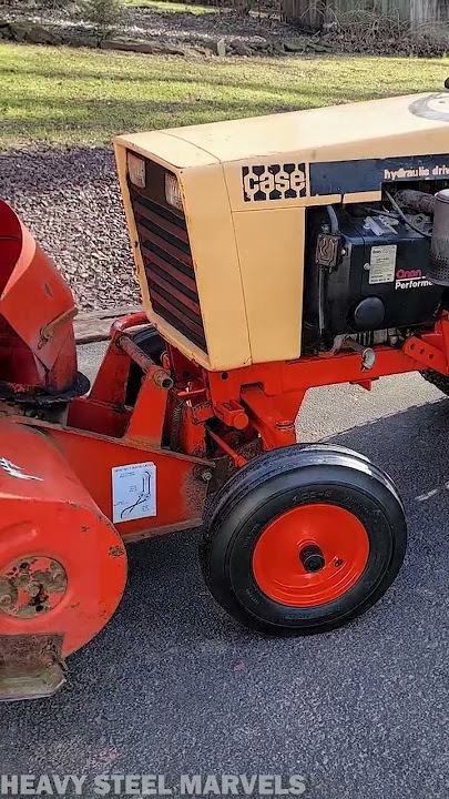 Case 446 Garden Tractor #caseih #tractor
