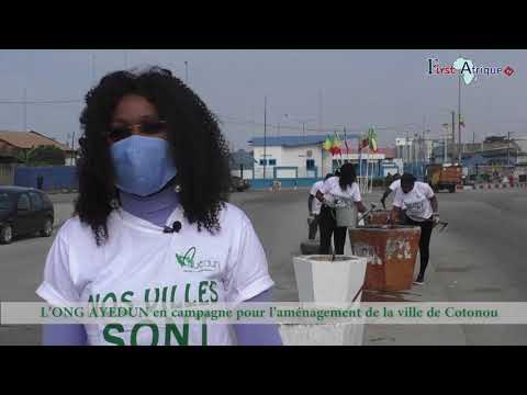 L’ONG AYEDUN en campagne pour l’aménagement de la ville de Cotonou