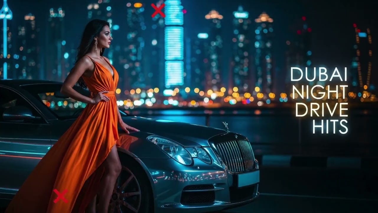 Habibi Remix Night Drive in Dubai – Ultimate Luxury Car Experience Under City Lights 🌃