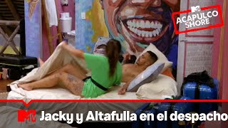 Jacky y Altafulla por fin estrenan el despacho | MTV Acapulco ...