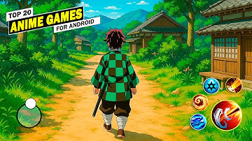 TOP 20 Beste ANIME GAMES!! voor Android & iOS 2025 ✅