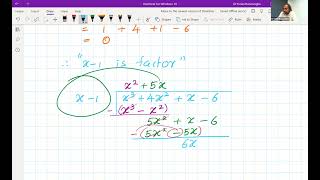 Y10 Methods   Factorising Polynomials using factor theorem