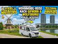 Wohnmobil-Tour: Gifhorns Mühlen & Wolfsburgs Autostadt erleben!